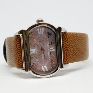 Pastorelli Genuine Leather Band Quartz Analog Women's Watch New Battery